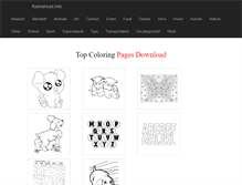 Tablet Screenshot of flashahead.info